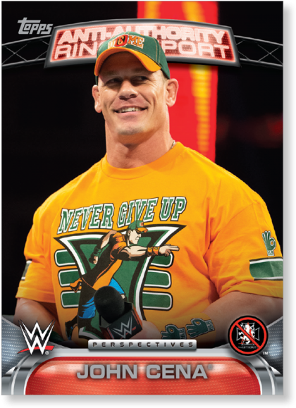 2016 Topps Wwe John Cena - Wwe (700x700), Png Download