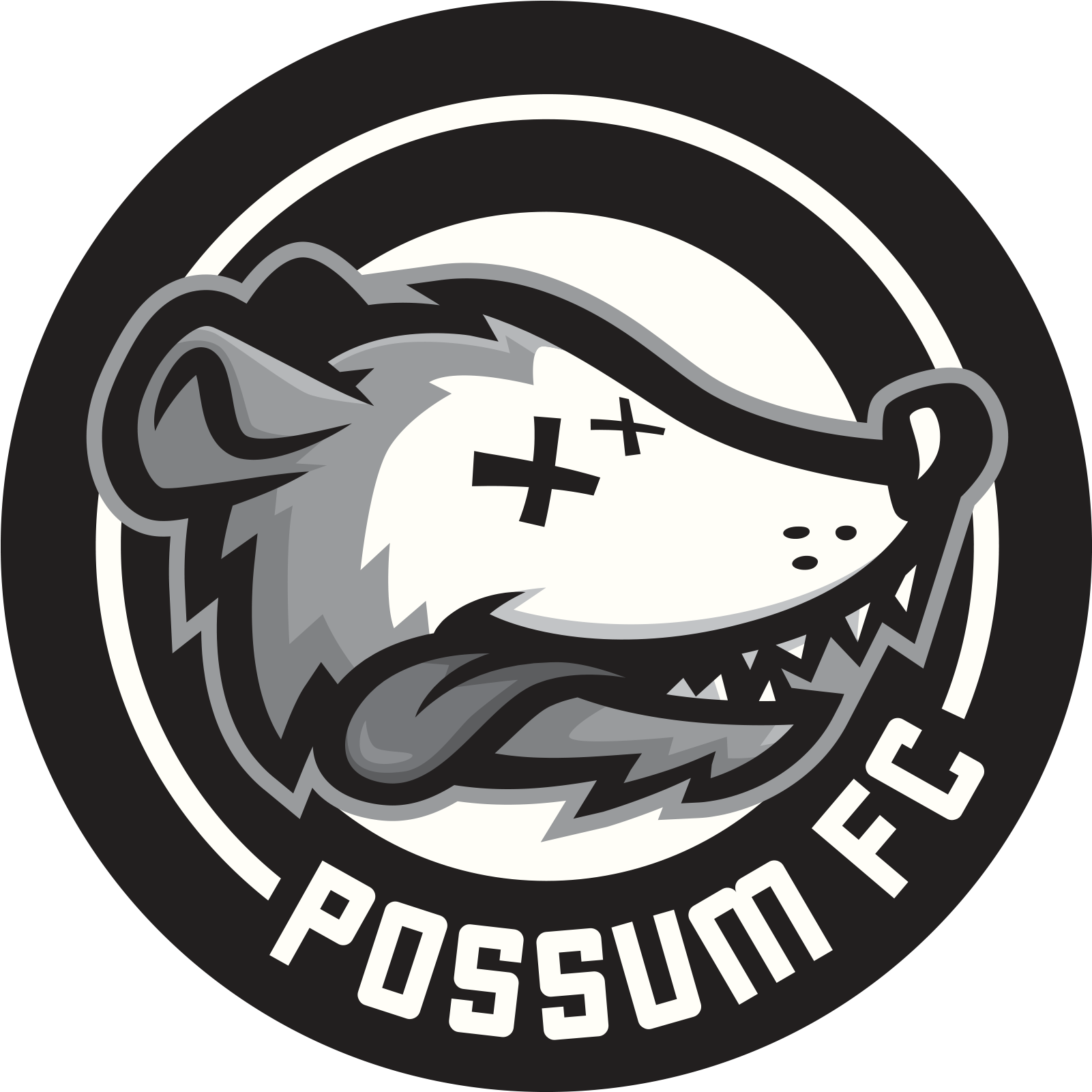 Possum Fc Logo - Graphic Design (2000x2000), Png Download