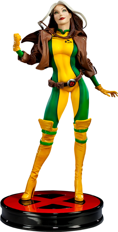 Marvel Rogue Premium Format Figure Sideshow Collectib - Rogue Figurine (480x942), Png Download