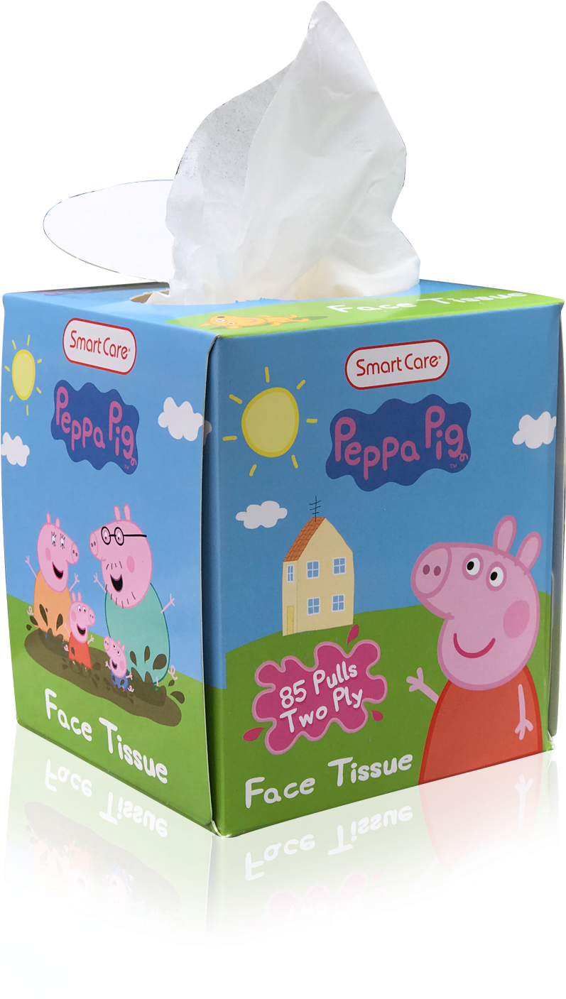 Load Image Into Gallery Viewer, Smart Care Peppa Pig - Facial Tissue (1299x1680), Png Download