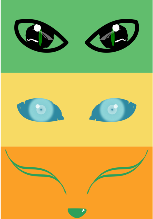 Smiley Green Line Animal Angle (950x750), Png Download