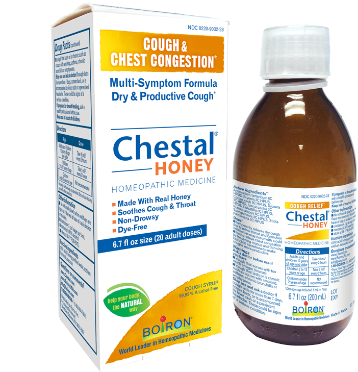 Chestal Honey Cough & Chest Congestion - Chestal Honey (800x800), Png Download