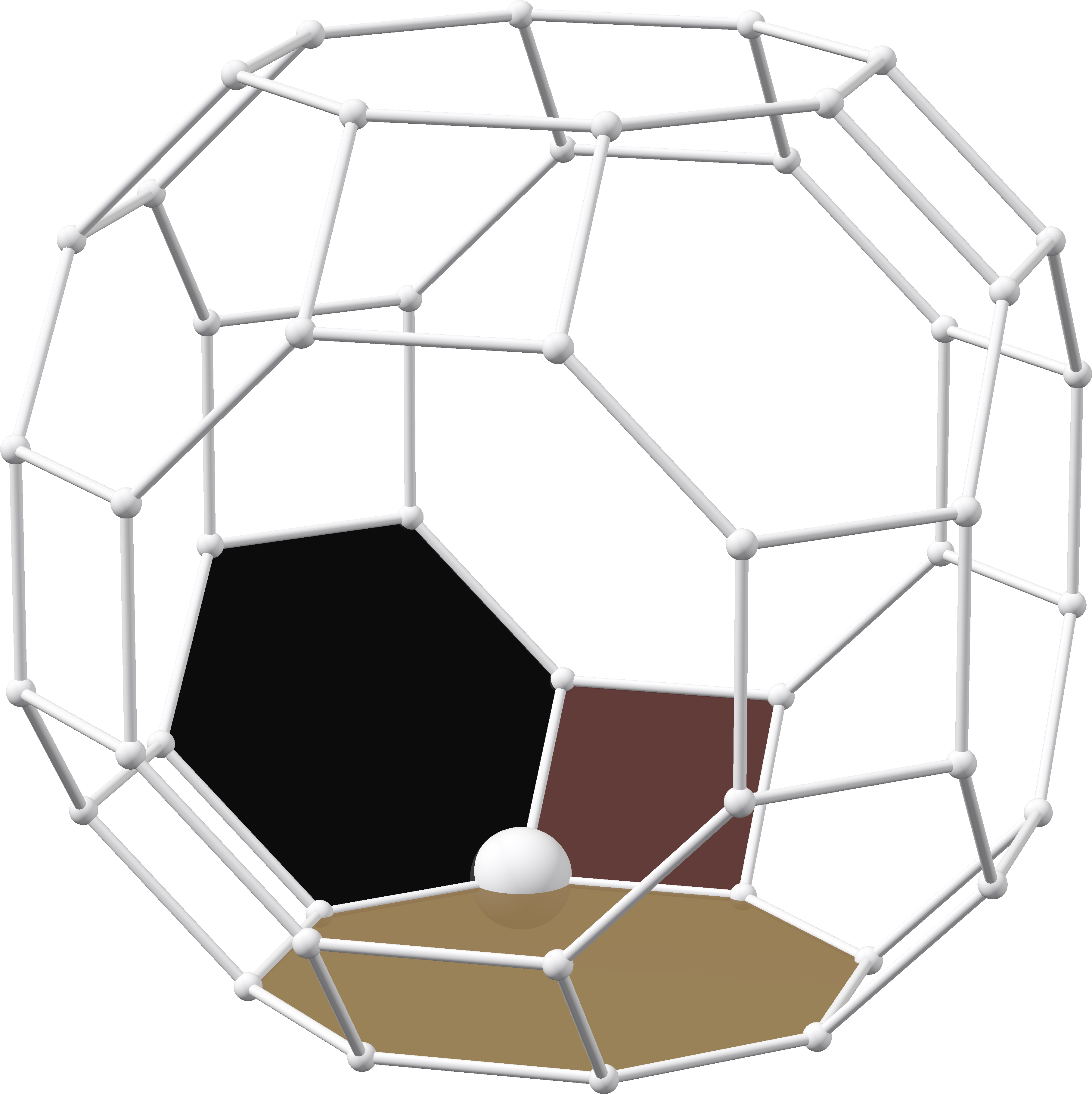 Truncated Cuboctahedron Permutation 2 5 - Net (4000x4000), Png Download