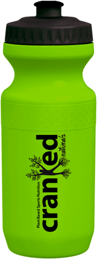 Cranked Naturals Sports Bottle 21oz Cranked Naturals - Sports Bottle Png (861x1013), Png Download