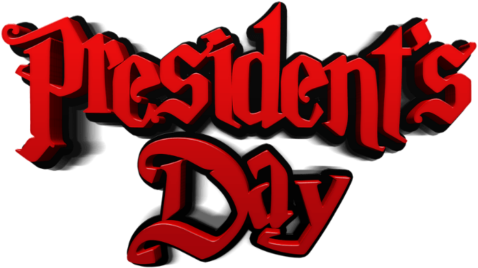 Presidents Day Png - Presidents Day Clipart Png (750x500), Png Download