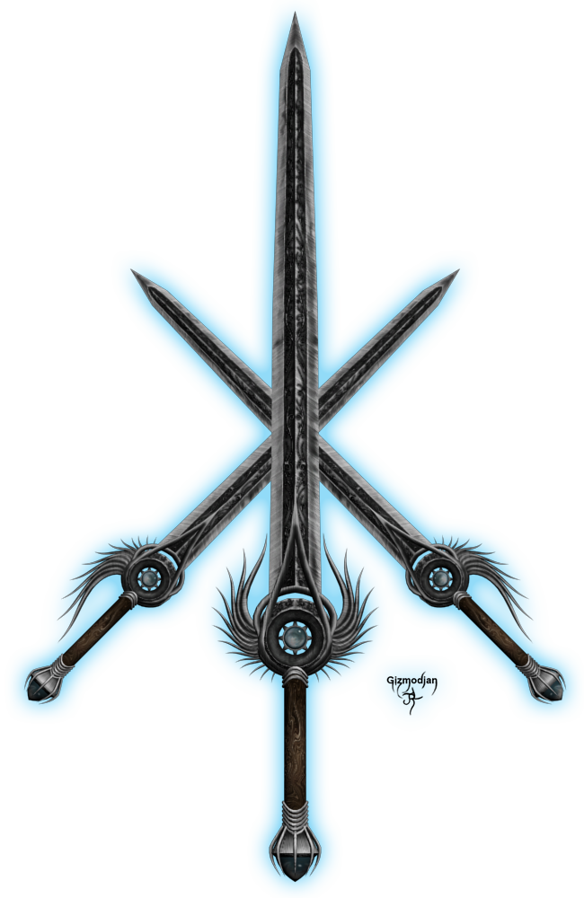 Real Silver Swords - Silver Swords (650x1000), Png Download