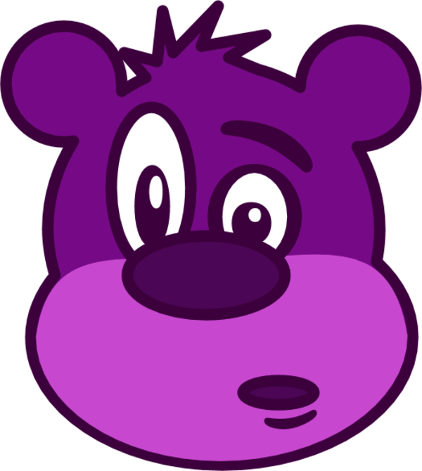 Teddy Bear Face Clipart - Bear Clip Art (600x670), Png Download