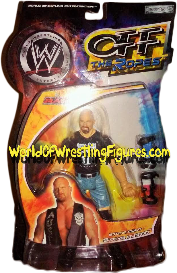 Steve Austin Off The Ropes - Wwe (636x969), Png Download