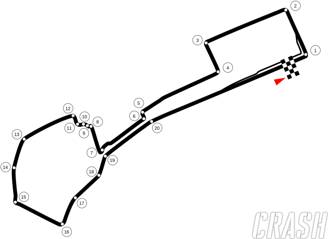 Baku City Circuit - Circuito Di Baku Azerbaijan (780x547), Png Download