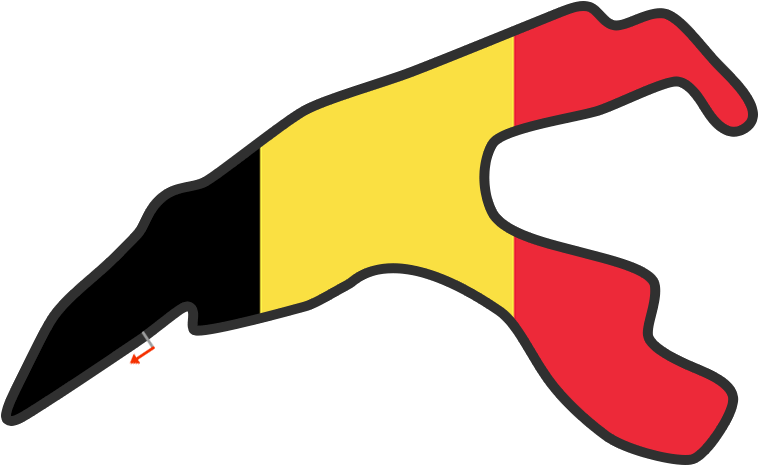 Circuit Du Spa-francorchamps's Race Calendar - Circuit Spa Francorchamps Png (777x600), Png Download