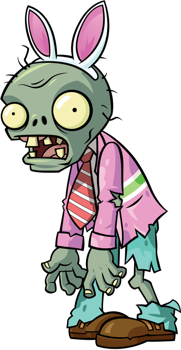 Zombiesverified Account - Pvz Zombie (617x1200), Png Download