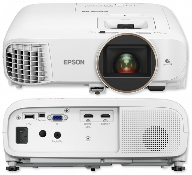 Prev - Epson Projector Eh Tw5600 (659x600), Png Download
