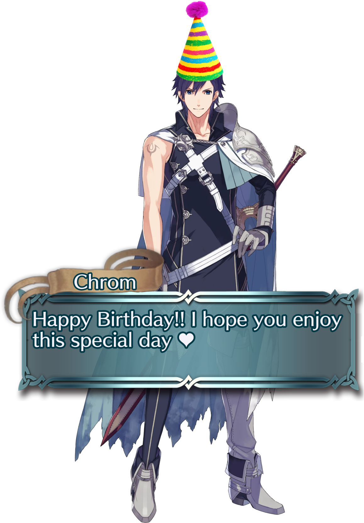 Happy Birthday Tumblr Transparent Party Hat Png Happy - Male Fire Emblem Heroes Characters (1280x1672), Png Download