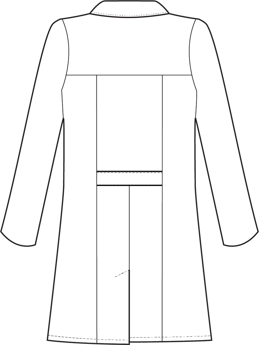 885 Meta Pro Tri-blend Labcoat - Long-sleeved T-shirt (902x1200), Png Download