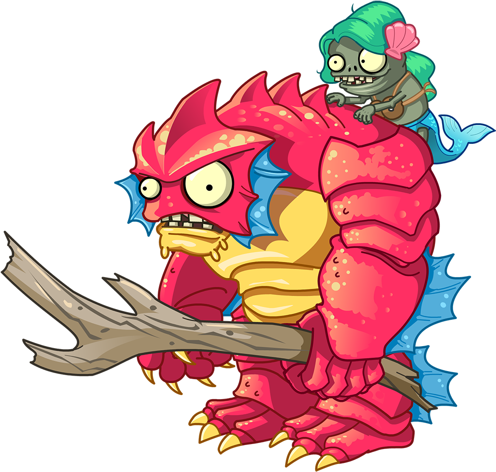 Plants Vs Zombies Clipart Dark Ages - Big Zombies Pvz 2 (1000x1000), Png Download