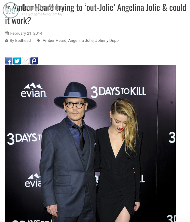 Mỹ Nhân Gợi Cảm Sở Hữu Khuôn Mặt Tỷ Lệ Vàng Nhưng Đời - Amber Heard (612x716), Png Download