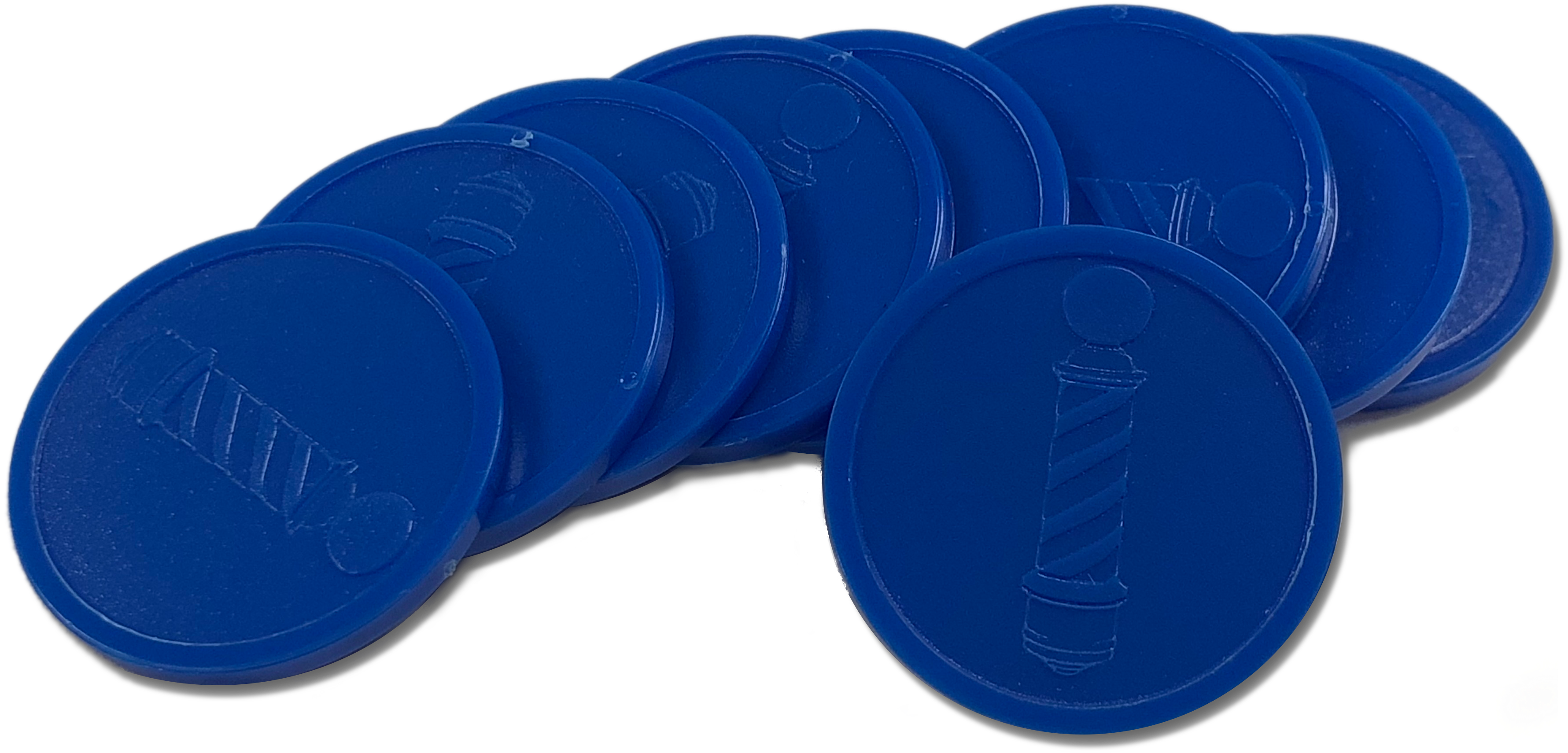 Barber Pole Blue Token - Circle (4032x3024), Png Download