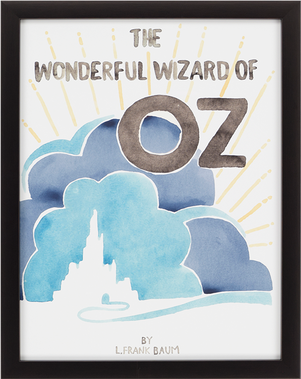 The Wizard Of Oz - Poster (750x750), Png Download