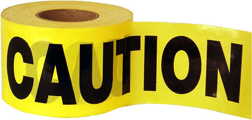 Caution Tape - Safety Tape - Yellow Caution Barricade Tape (880x900), Png Download