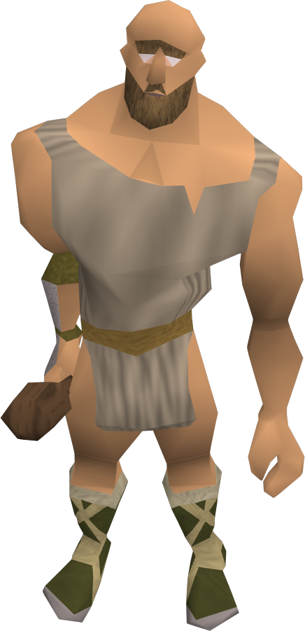 Runescape Giant (436x901), Png Download