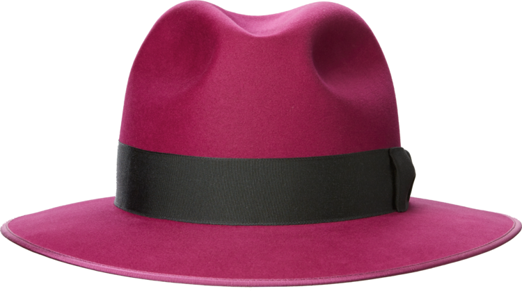 All Hats - Pink Fedora Hat Transparent (750x419), Png Download