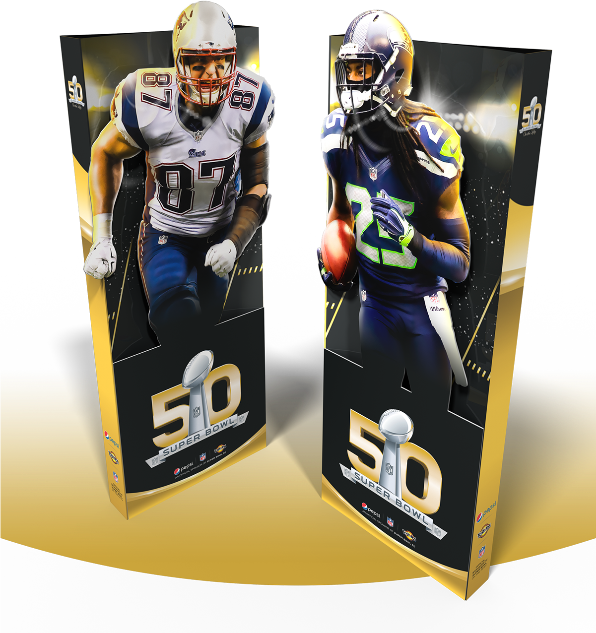 Super Bowl 50 * - Sprint Football (1200x1376), Png Download