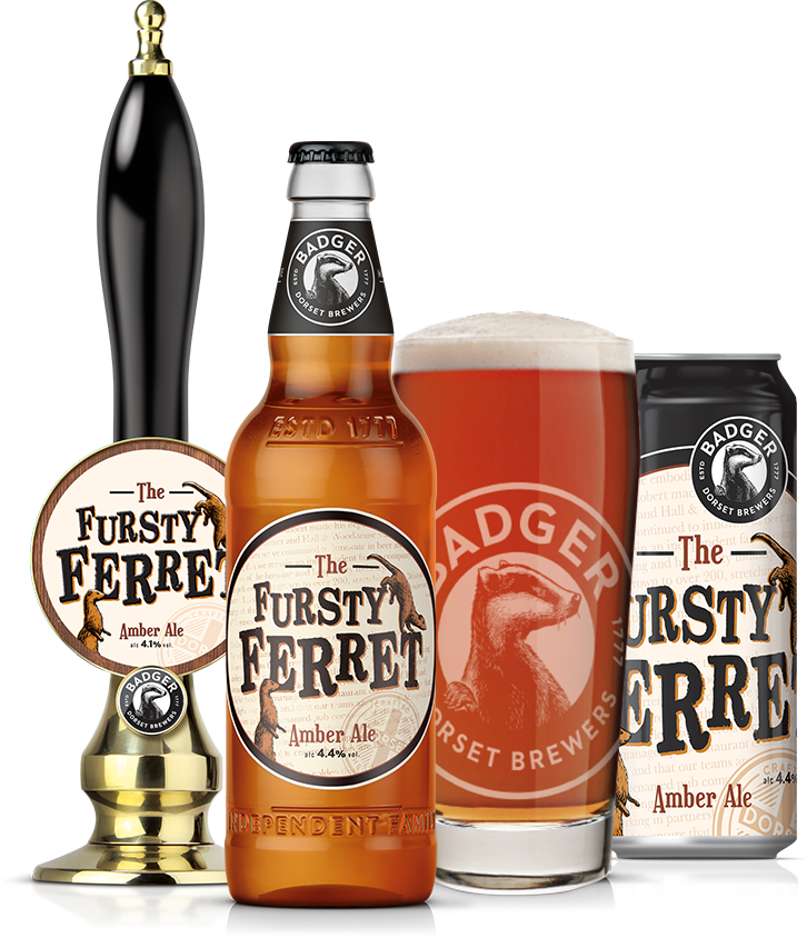 The Fursty Ferret - Golden Champion (726x844), Png Download