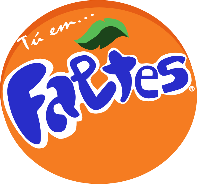 Macarronesdelayaya Logo Fanta - Logos With Complementary Colors (665x623), Png Download