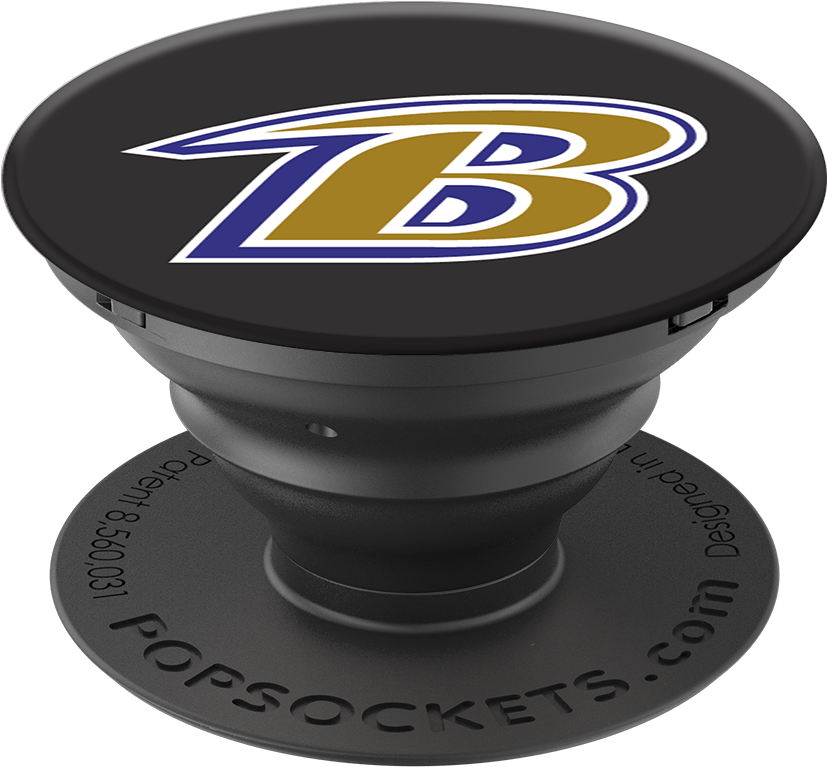 Baltimore Ravens Logo - New England Patriots Popsocket (1000x1000), Png Download