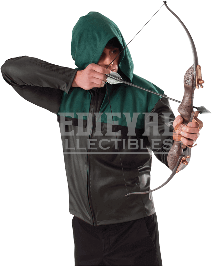 Adult Arrow Costume Bow And Arrow Set - Bow And Arrow From The Arrow (850x850), Png Download