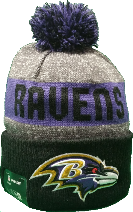 Baltimore Ravens Sideline Toque 2016-2017 More Than - Beanie (444x703), Png Download