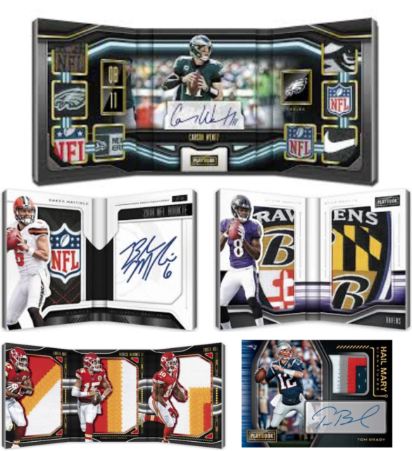 Baltimore Ravens *2 Box* 2018 Panini Playbook Football - 2018 Panini Playbook Football (585x640), Png Download