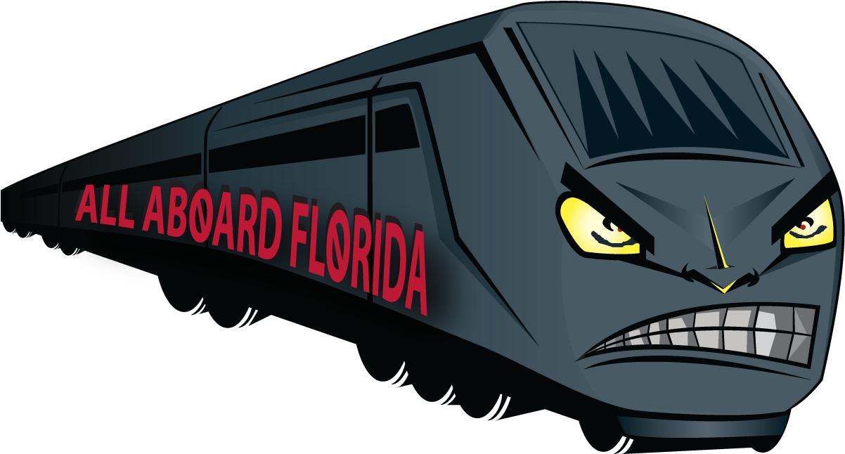 A Logo For The Florida Not All Aboard Campaign - Florida Not All Aboard (1207x661), Png Download