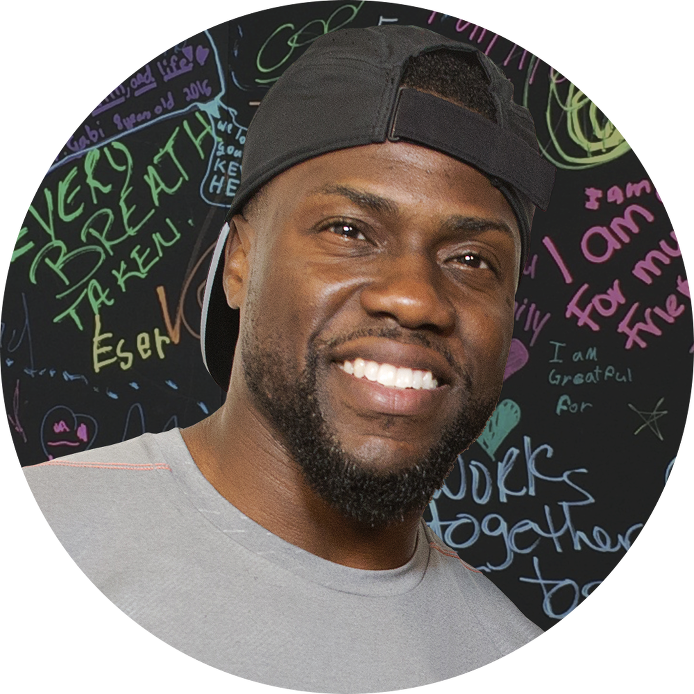 Kevin Hart - Wall Clock (1400x1400), Png Download