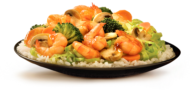 Edo Japan Sizzling Shrimp (734x500), Png Download