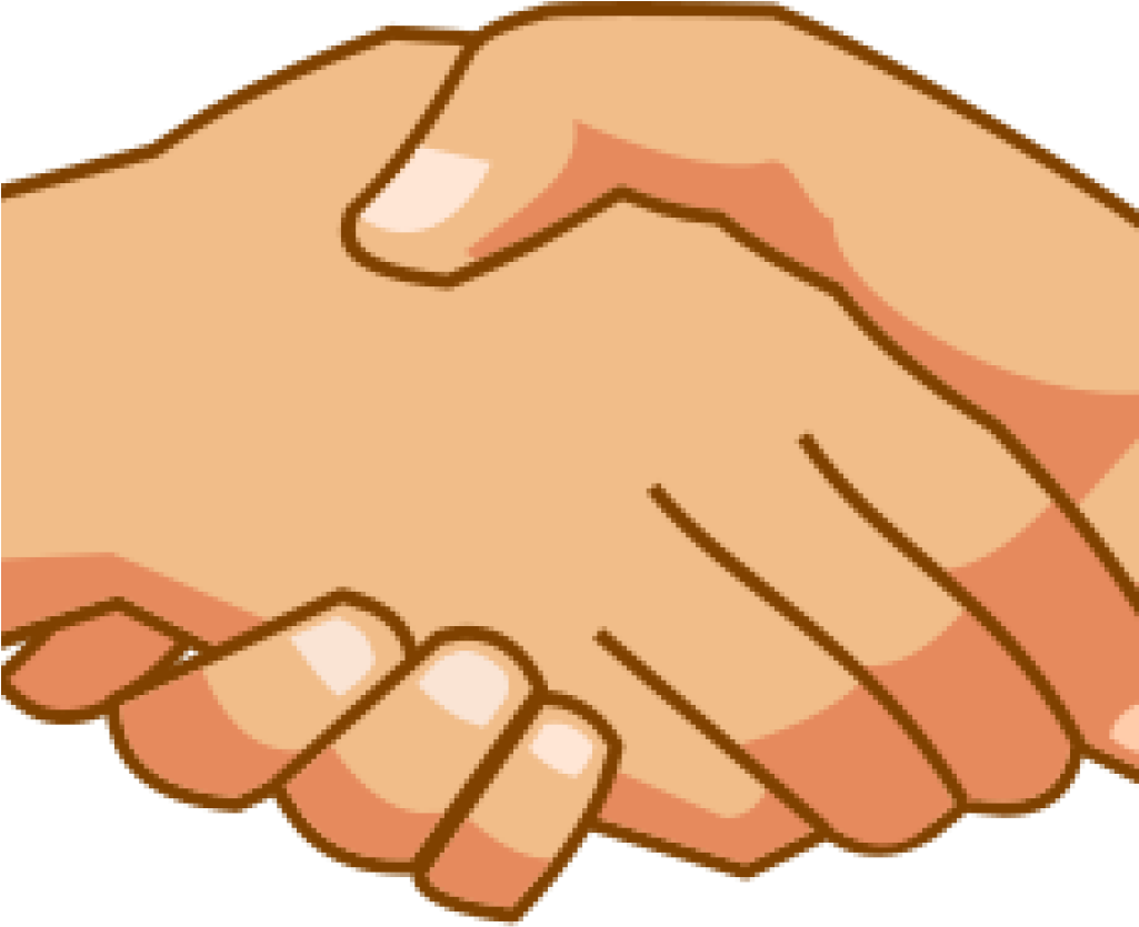 Handshake Clipart Free 19 Handshake Banner Black And - Clip Art Shake Hands (1024x1024), Png Download