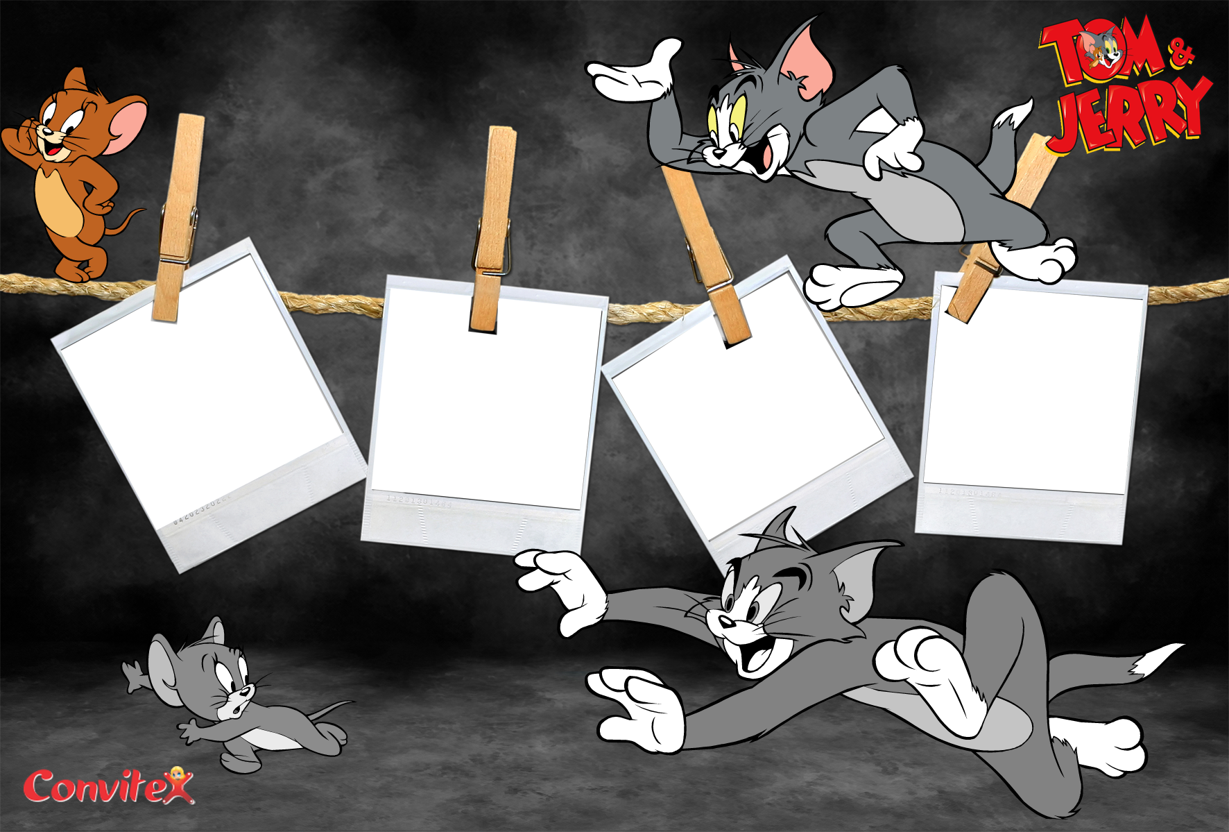 This Entry Was Posted On 24/04/2012, In Convites Em - Toy Story Frame (1772x1199), Png Download