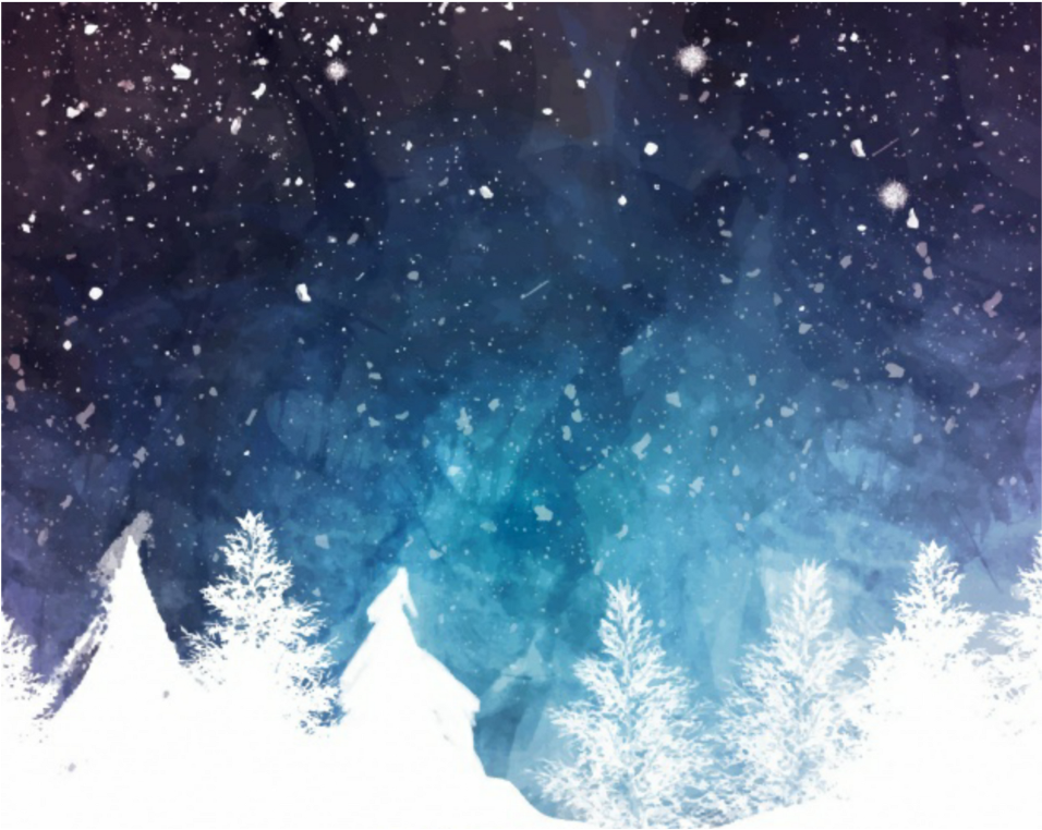 Snow Background Transparent - Winter Design (1024x914), Png Download