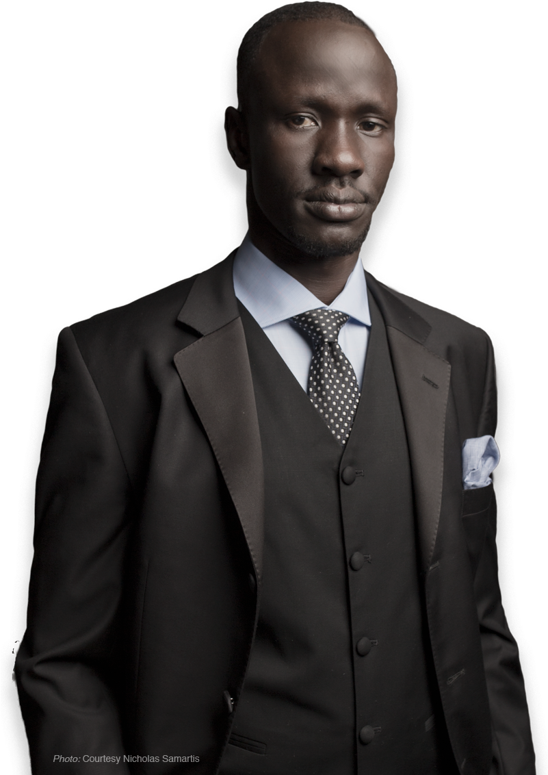 Deng Adut - Tuxedo (801x1140), Png Download