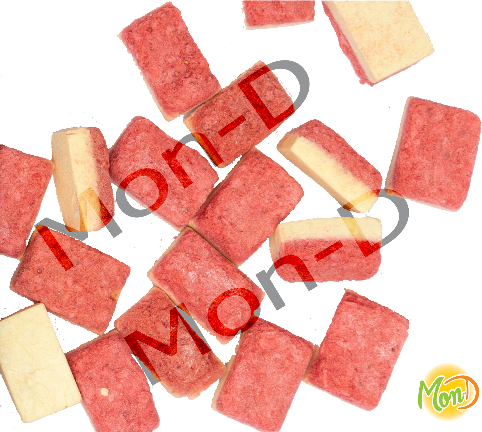 Freeze Dried Durian Mix Straberry - Meat (1698x1501), Png Download