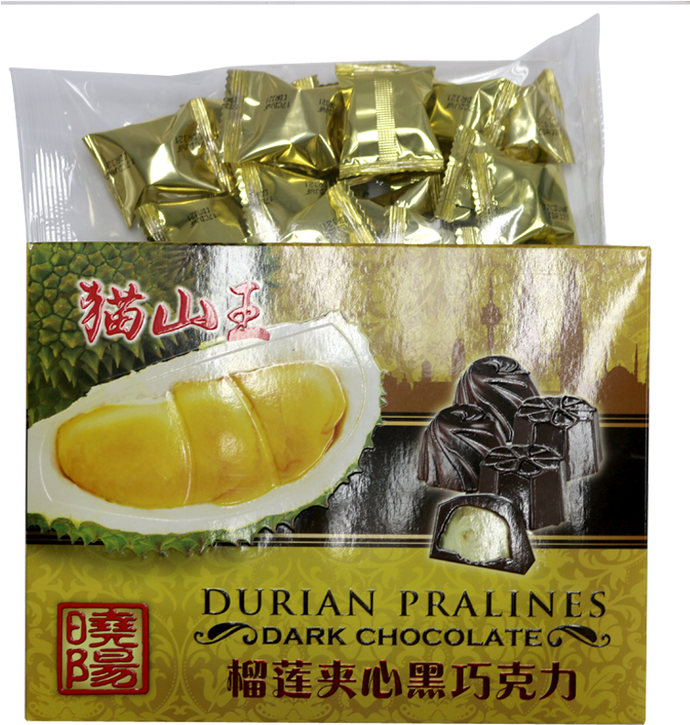 Sunshine Kingdom Durian Pralines Chocolate - Pineapple Bun (800x800), Png Download