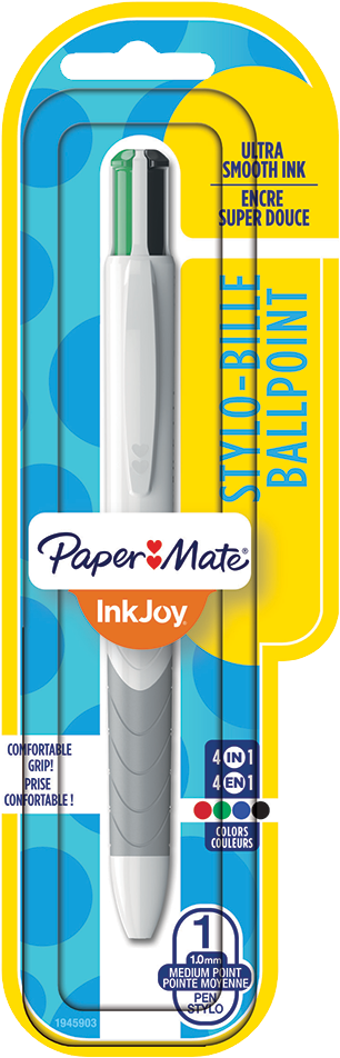 At A Glance - Paper Mate Inkjoy (1000x1000), Png Download