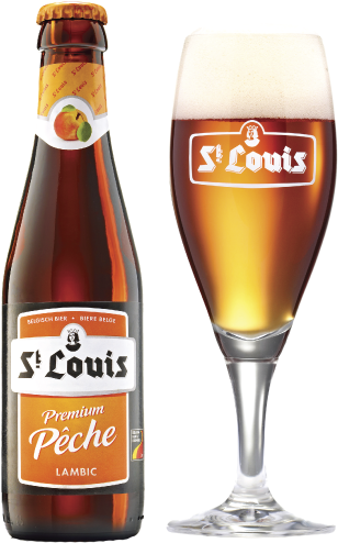 Louis Peche 250ml - St Louis Lambic (850x510), Png Download