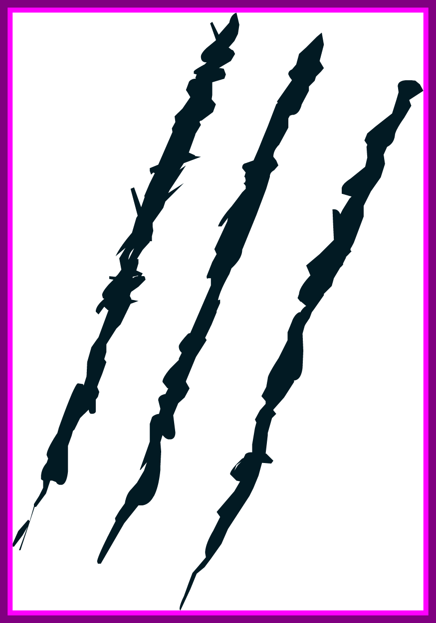 Dove Clipart Dove Hunting Clipart Incredible Wolf Scratch - Claw Png (874x1250), Png Download