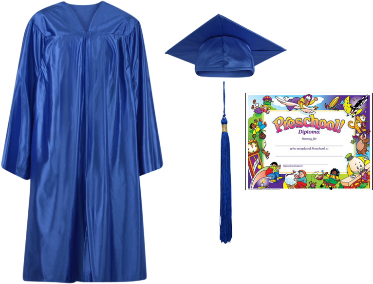 Royal Blue - Kindergarten Border Diploma (800x800), Png Download