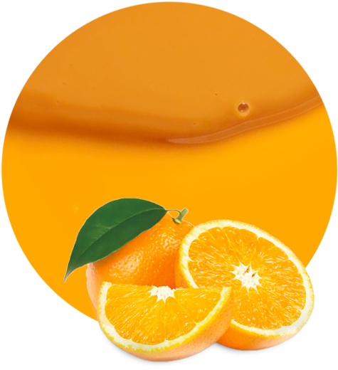 Orange Pulp Wash - Orange Fruit (536x595), Png Download