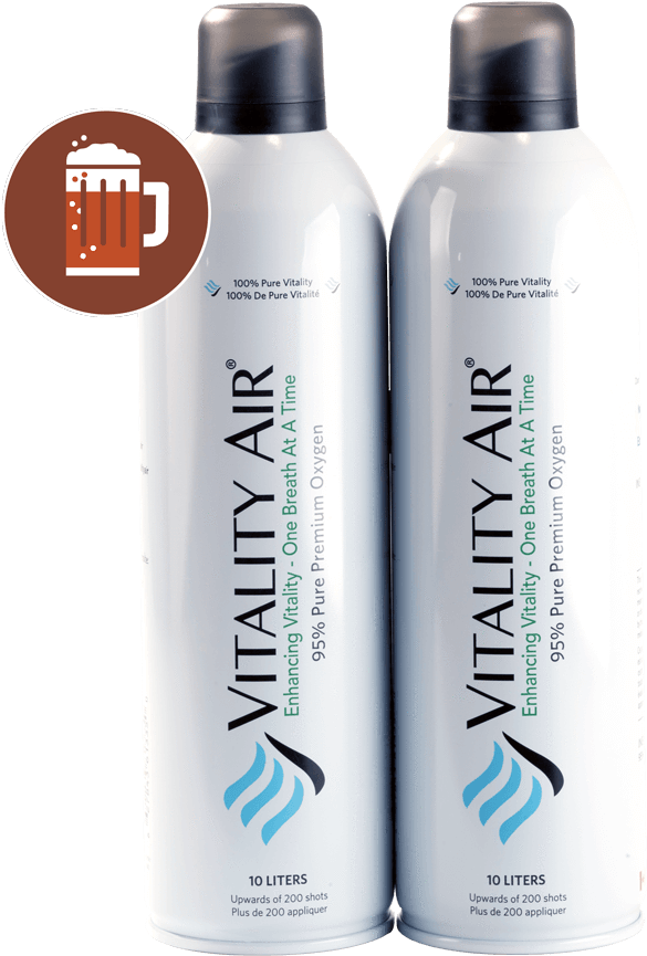 10l Premium Root Beer Flavoured Oxygen - Vitality Air (1000x1000), Png Download