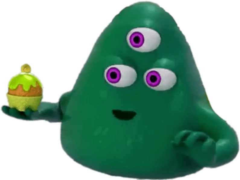 Free Png Download Monster Math Squad Goo Holding A - Animal Figure (850x643), Png Download