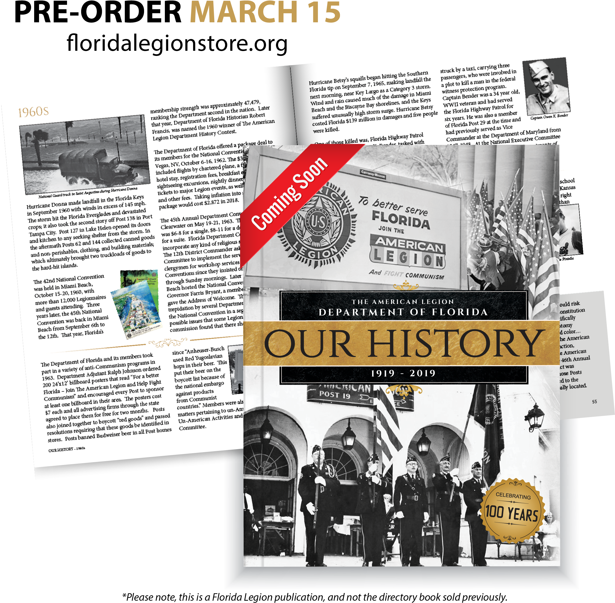 In Celebration Of Our 100th Birthday, The American - Flyer (2500x2500), Png Download