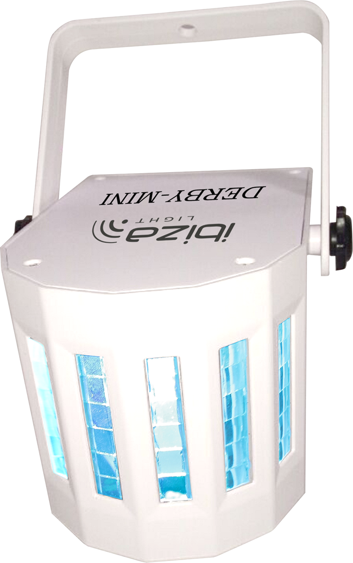 Mini Led Effect Derby 4x3w Rgbw -white Housing - Plastic (720x1148), Png Download